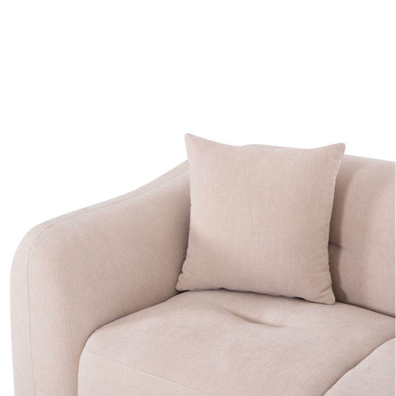 SOFA 2-SEATER JUNOA FK3334.02 ECRU FABRIC 172x89x85Hcm. SOFA 2-SEATER JUNOA FK3334.02 ECRU FABRIC 172x89x85Hcm.
