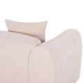 SOFA 2-SEATER JUNOA FK3334.02 ECRU FABRIC 172x89x85Hcm. SOFA 2-SEATER JUNOA FK3334.02 ECRU FABRIC 172x89x85Hcm.