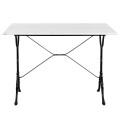 OUTDOOR DINING SET 5PCS ZETA FK10872.01 METAL-MARBLE-CAST IRON OUTDOOR DINING SET 5PCS ZETA FK10872.01 METAL-MARBLE-CAST IRON