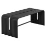 BENCH 2-SEATER SERIES INTREPID FK6327.01 ALUMINUM IN BLACK 109,5x37x42Hcm.