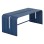 BENCH 2-SEATER SERIES INTREPID FK6327.08 ALUMINUM IN BLUE 109,5x37x42Hcm.