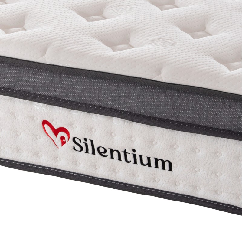 DOUBLE BED WITH MATTRESS HARRY FK10808.01 MELAMINE IN NATURAL WOOD COLOR & BLACK--FOR 160x200cm DOUBLE BED WITH MATTRESS HARRY FK10808.01 MELAMINE IN NATURAL WOOD COLOR & BLACK--FOR 160x200cm