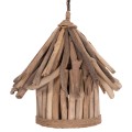 CEILING PENDANT LAMP TREIT FK4874 DRIFTWOOD IN NATURAL Φ40x73Hcm.[1xΕ27]