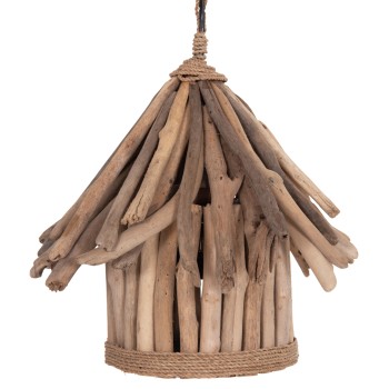 CEILING PENDANT LAMP TREIT FK4874 DRIFTWOOD IN NATURAL Φ40x73Hcm.[1xΕ27]