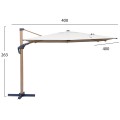 PROFESSIONAL UMBRELLA JAVANTE FK6621.02 HEAT TRANSFER ALUMINUM--BEIGE SHADE 400x400x270Hcm PROFESSIONAL UMBRELLA JAVANTE FK6621.02 HEAT TRANSFER ALUMINUM--BEIGE SHADE 400x400x270Hcm