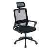 OFFICE CHAIR VELOCITY FK1229.01 BLACK PP & MESH FABRIC 60x62x123Hcm.
