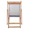 BEACH CHAIR WITH TEXTILENE FABRIC IN GREY LIMNOS FK11711.10T BEECH WOOD IN NATURAL 55.5x97x105H BEACH CHAIR WITH TEXTILENE FABRIC IN GREY LIMNOS FK11711.10T BEECH WOOD IN NATURAL 55.5x97x105H