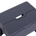 FOLDABLE POLYPROPYLENE STOOL SOLIS FK18392.01 GREY 30x25x30Hcm. FOLDABLE POLYPROPYLENE STOOL SOLIS FK18392.01 GREY 30x25x30Hcm.