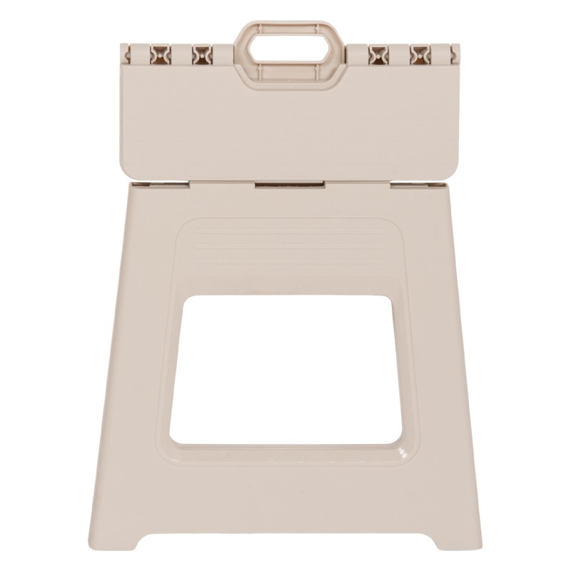 FOLDABLE POLYPROPYLENE STOOL SOLIS FK18392.02 CREAM WHITE 30x25x30Hcm. FOLDABLE POLYPROPYLENE STOOL SOLIS FK18392.02 CREAM WHITE 30x25x30Hcm.