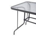 OUTDOOR DINING SET 5PCS ADAM FK10859.01 METAL CHAIRS & TABLE 120x70cm GREY OUTDOOR DINING SET 5PCS ADAM FK10859.01 METAL CHAIRS & TABLE 120x70cm GREY