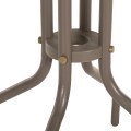 OUTDOOR DINING SET 3PCS LINO FK10728.04-- 2 METAL CHAIRS--ROUND TABLE Φ60cm CHAMPAGNE
