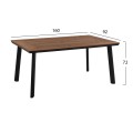 OUTDOOR DINING SET 5PCS TABER FK10834.02 DARK GREY ALUMINUM--POLYWOOD--P.E.RATTAN BEIGE