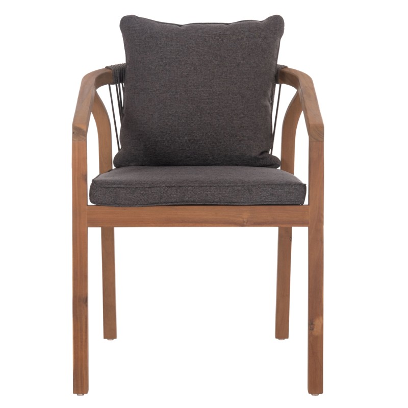 OUTDOOR DINING SET 7PCS CONTREL FK10899.02 ACACIA WOOD IN NATURAL--CUSHIONS IN GREY OUTDOOR DINING SET 7PCS CONTREL FK10899.02 ACACIA WOOD IN NATURAL--CUSHIONS IN GREY