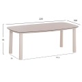 OUTDOOR DINING SET 7PCS DOSUN FK10910.02 CREAM WHITE ALUMINUM--ROPE & OLEFIN CUSHIONS IN BEIGE OUTDOOR DINING SET 7PCS DOSUN FK10910.02 CREAM WHITE ALUMINUM--ROPE & OLEFIN CUSHIONS IN BEIGE