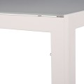 OUTDOOR DINING SET 5PCS GRET FK21022 WHITE METAL TABLE--ALUMINUM CHAIRS OUTDOOR DINING SET 5PCS GRET FK21022 WHITE METAL TABLE--ALUMINUM CHAIRS