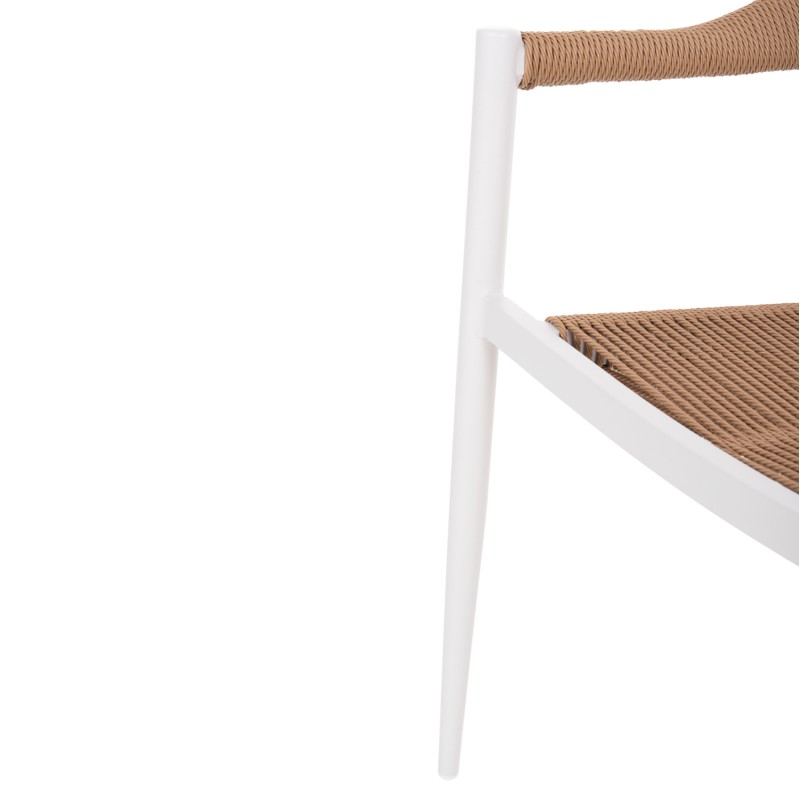 OUTDOOR DINING SET 5PCS GRET FK21022 WHITE METAL TABLE--ALUMINUM CHAIRS OUTDOOR DINING SET 5PCS GRET FK21022 WHITE METAL TABLE--ALUMINUM CHAIRS