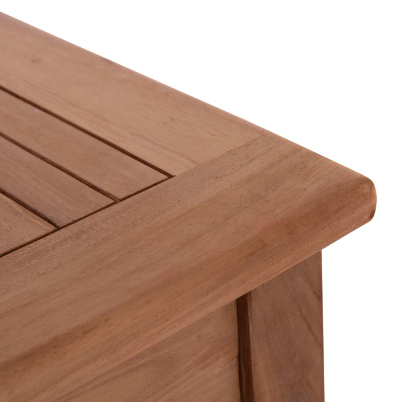 SET BAR TABLE WITH 4 BAR STOOLS NIKOL FK10916 TEAK WOOD IN NATURAL COLOR SET BAR TABLE WITH 4 BAR STOOLS NIKOL FK10916 TEAK WOOD IN NATURAL COLOR