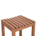 SET BAR TABLE WITH 4 BAR STOOLS NIKOL FK10916 TEAK WOOD IN NATURAL COLOR SET BAR TABLE WITH 4 BAR STOOLS NIKOL FK10916 TEAK WOOD IN NATURAL COLOR