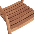 OUTDOOR DINING SET 5PCS EBENIZER FK10915 TEAK WOOD IN NATURAL COLOR