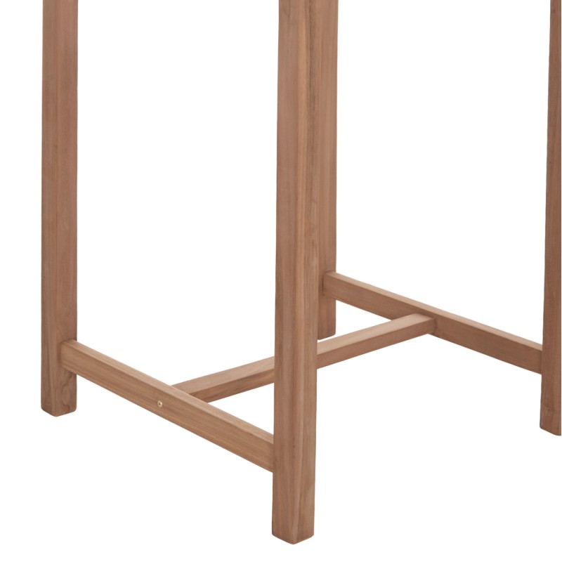 SET BAR TABLE WITH 2 BAR STOOLS BOLMAR FK10917 TEAK WOOD IN NATURAL COLOR SET BAR TABLE WITH 2 BAR STOOLS BOLMAR FK10917 TEAK WOOD IN NATURAL COLOR