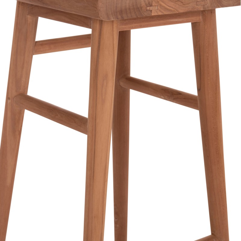 SET BAR TABLE WITH 2 BAR STOOLS BOLMAR FK10917 TEAK WOOD IN NATURAL COLOR SET BAR TABLE WITH 2 BAR STOOLS BOLMAR FK10917 TEAK WOOD IN NATURAL COLOR