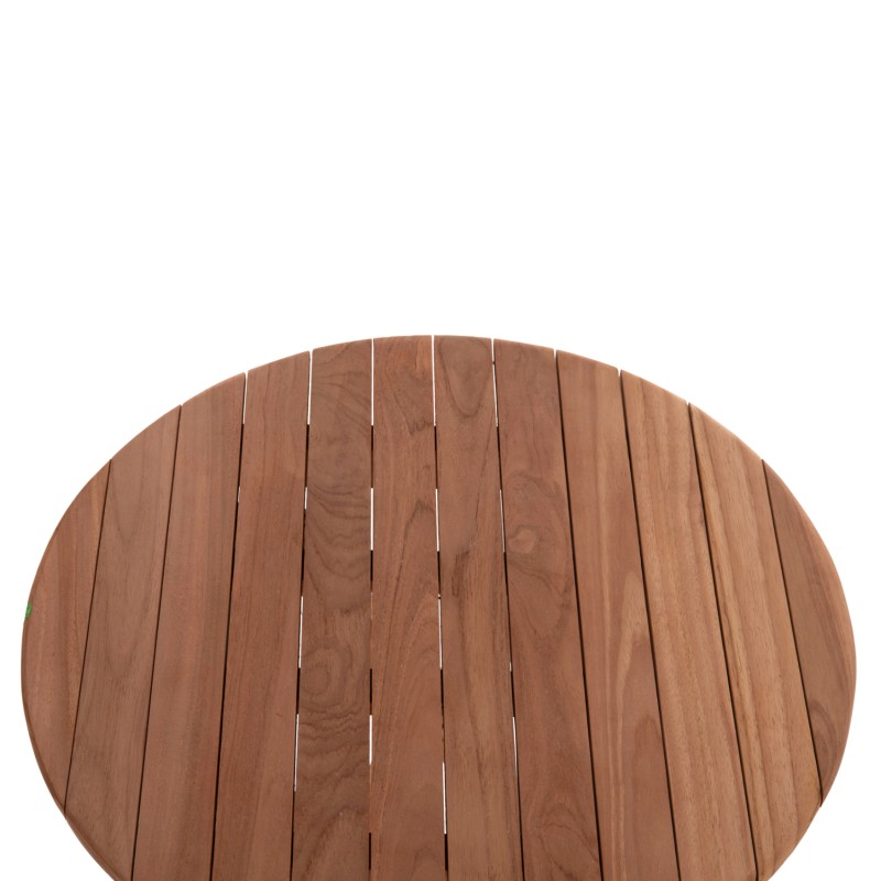 OUTDOOR DINING SET 3PCS FOLDABLE HEIDEL FK10921 TEAK WOOD IN NATURAL