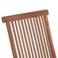 OUTDOOR DINING SET 3PCS FOLDABLE HEIDEL FK10921 TEAK WOOD IN NATURAL