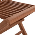 OUTDOOR DINING SET 3PCS FOLDABLE HEIDEL FK10921 TEAK WOOD IN NATURAL