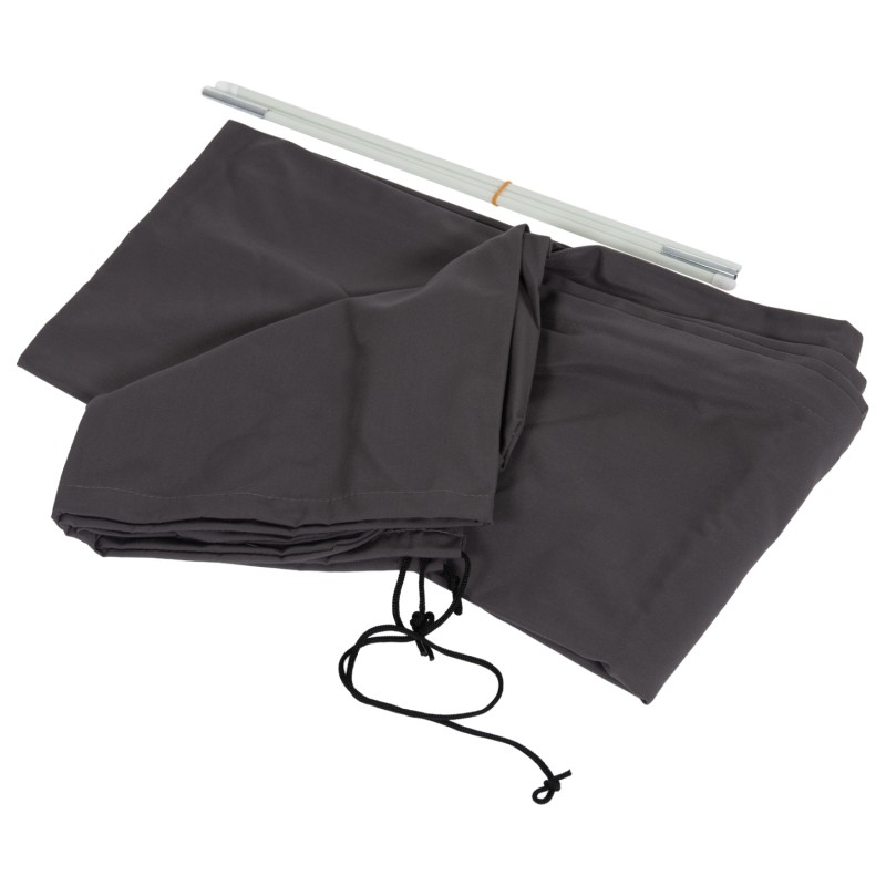 COVER FOR PROFESSIONAL 4X4m UMBRELLA FK6621.01 - SPUN POLYESTER IN GREY