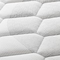 DOUBLE BED WITH MATTRESS HARRY FK10914.01 MELAMINE IN NATURAL WOOD COLOR & BLACK--FOR 160x200cm