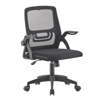 OFFICE CHAIR NETTIS FK1220.01 BLACK MESH--POLYPROPYLENE BASE 47x47x109-119Hcm