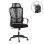 OFFICE CHAIR ELVAR FK1219.01 BLACK MESH--POLYPROPYLENE BASE 63x56x125Hcm.