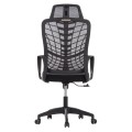 OFFICE CHAIR ELVAR FK1219.01 BLACK MESH--POLYPROPYLENE BASE 63x56x125Hcm. OFFICE CHAIR ELVAR FK1219.01 BLACK MESH--POLYPROPYLENE BASE 63x56x125Hcm.