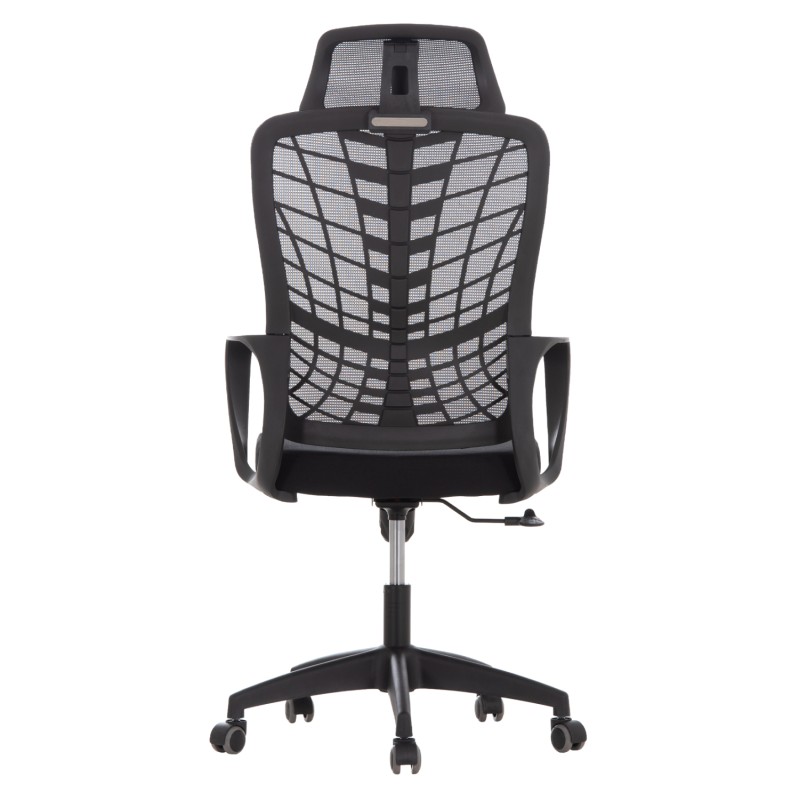 OFFICE CHAIR ELVAR FK1219.01 BLACK MESH--POLYPROPYLENE BASE 63x56x125Hcm. OFFICE CHAIR ELVAR FK1219.01 BLACK MESH--POLYPROPYLENE BASE 63x56x125Hcm.
