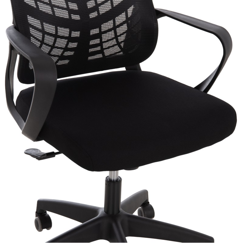 OFFICE CHAIR ELVAR FK1219.01 BLACK MESH--POLYPROPYLENE BASE 63x56x125Hcm. OFFICE CHAIR ELVAR FK1219.01 BLACK MESH--POLYPROPYLENE BASE 63x56x125Hcm.