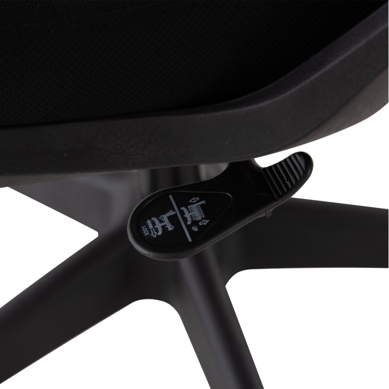 OFFICE CHAIR ELVAR FK1219.01 BLACK MESH--POLYPROPYLENE BASE 63x56x125Hcm. OFFICE CHAIR ELVAR FK1219.01 BLACK MESH--POLYPROPYLENE BASE 63x56x125Hcm.