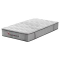 SEMI-DOUBLE BED WITH MATTRESS MAYLIN FK10758.03 GREY FABRIC--MATTRESS 120X200cm