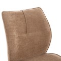 DINING CHAIR GAFF FK18425.03 TAUPE FABRIC-METAL BLACK LEGS 49x63x90Hcm. DINING CHAIR GAFF FK18425.03 TAUPE FABRIC-METAL BLACK LEGS 49x63x90Hcm.
