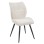 DINING CHAIR GAFF FK18425.02 BEIGE FABRIC-METAL BLACK LEGS 49x63x90Hcm.