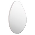 WALL MIRROR DROP FK4488.12 MDF FRAME IN WHITE 50x80Hcm.