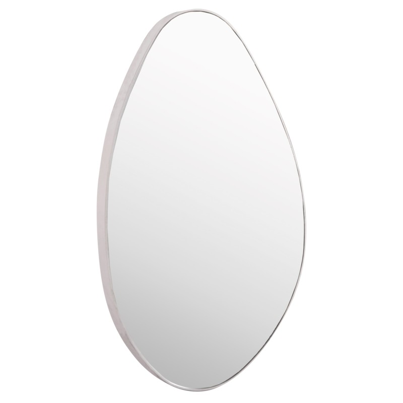 WALL MIRROR DROP FK4488.12 MDF FRAME IN WHITE 50x80Hcm.