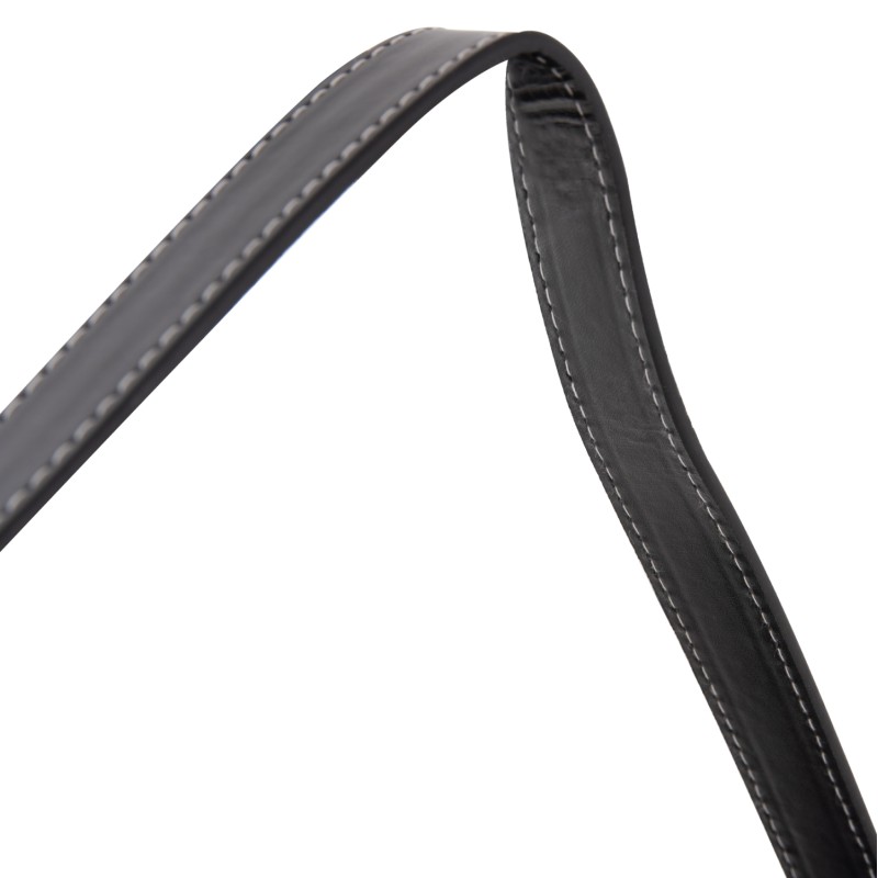 WALL MIRROR ROUND WITH HANGING STRAP HARKER FK4879 ALUMINUM FRAME IN BLACK Φ70cm WALL MIRROR ROUND WITH HANGING STRAP HARKER FK4879 ALUMINUM FRAME IN BLACK Φ70cm