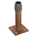UMBRELLA BASE FK6607.02 HEAT TRANSFER ALUMINUM 18x18x30Hcm.