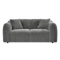 SOFA SET 2PCS JUNOA FK10819.01 GREY FABRIC