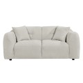 SOFA SET 2PCS JUNOA FK10819.02 ECRU FABRIC