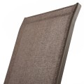 OUTDOOR DINING SET 5PCS ADAM FK10565.02 METAL & TEXTILENE--BROWN