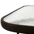 OUTDOOR DINING SET 5PCS ADAM FK10565.02 METAL & TEXTILENE--BROWN