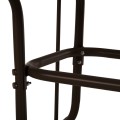 OUTDOOR DINING SET 5PCS ADAM FK10565.02 METAL & TEXTILENE--BROWN