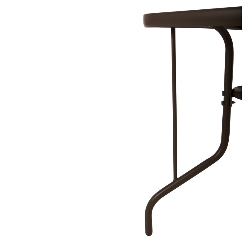 OUTDOOR DINING SET 5PCS ADAM FK10565.02 METAL & TEXTILENE--BROWN