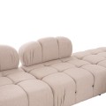 POLYMORPHIC SOFA SHIFTER FK6073.12 TEXTURED FABRIC IN LIGHT BEIGE COLOR 290x196x76Hcm. POLYMORPHIC SOFA SHIFTER FK6073.12 TEXTURED FABRIC IN LIGHT BEIGE COLOR 290x196x76Hcm.
